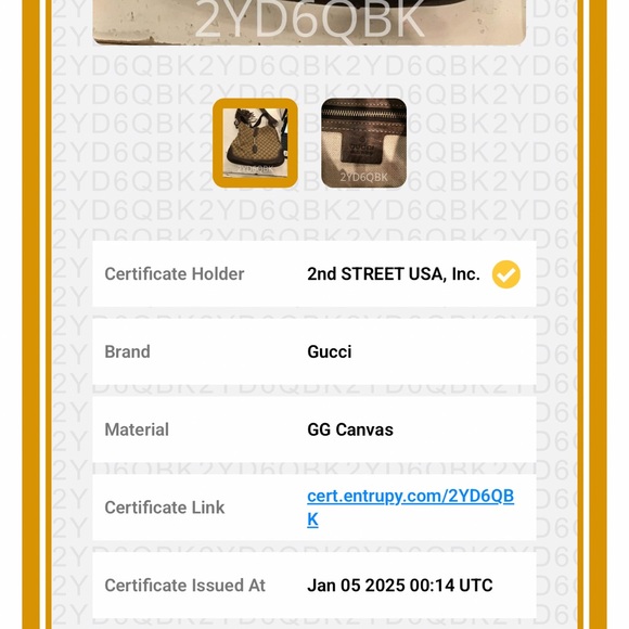 Gucci Beige and Brown Monogram Shoulder Bag - Picture 4 of 10